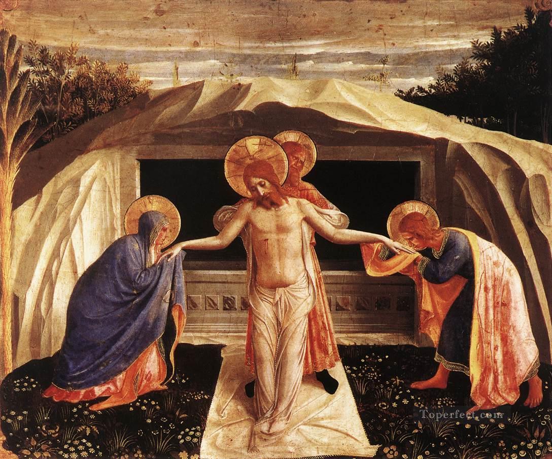 Entombment Renaissance Fra Angelico Oil Paintings
